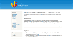 Desktop Screenshot of paidopsiquiatria.cat